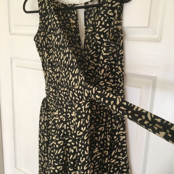 Maxi wrap dress - Cheetah print - Picture 6 of 6